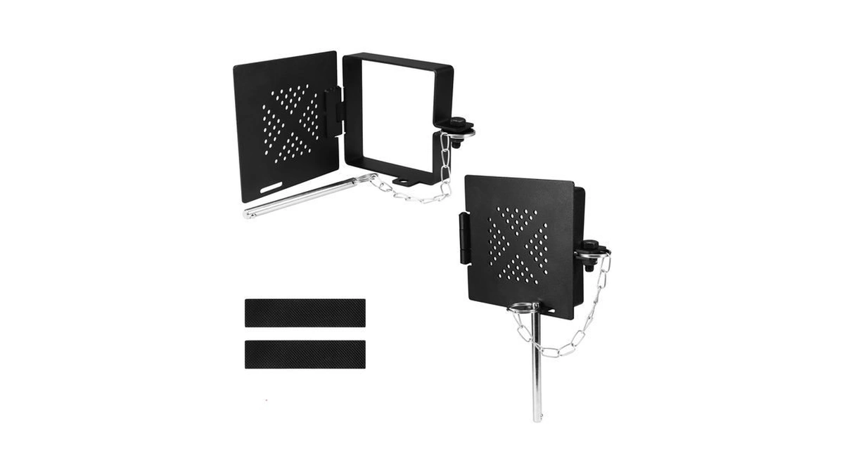 Rv Bumper End Cap (2 Pack),fits Standard 4-inch Square Camper