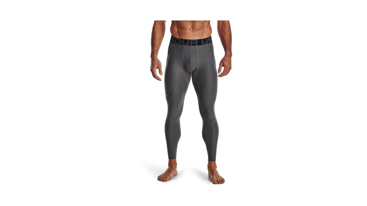 Under Armour Men's Heatgear Armour Leggings, 090 Gray, Md