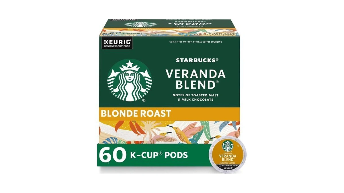 Starbucks K-cup Coffee Pods, Starbucks Blonde Roast Hot Or Iced