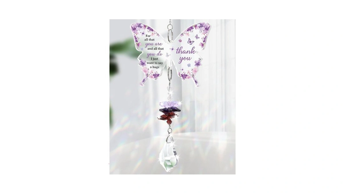 Funnli Thank You Gifts For Women, Crystal Suncatchers Appreciation Gifts