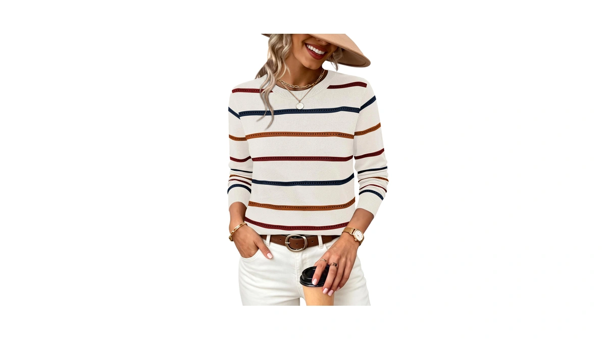 Womens Tops Fall Fashion 2026 Long Sleeve Shirts Trendy Sweaters