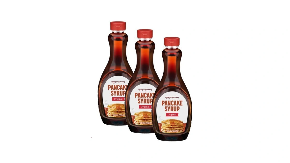 Amazon Grocery, Original Pancake Syrup,12 Fl Oz (pack Of 3)