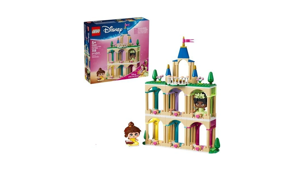 Lego Disney Princess Mini Belle & Tiana With Castle 43291
