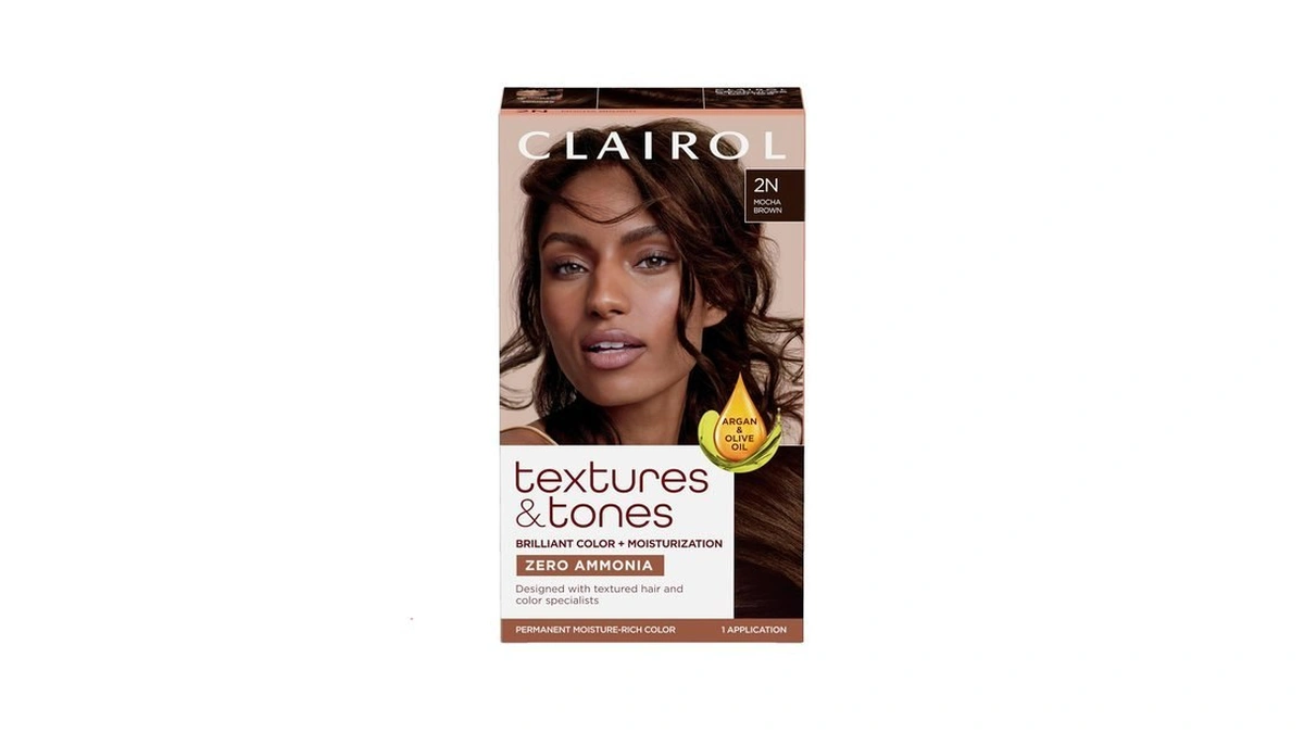 Clairol Textures & Tones Permanent Hair Dye, 2n Mocha Brown