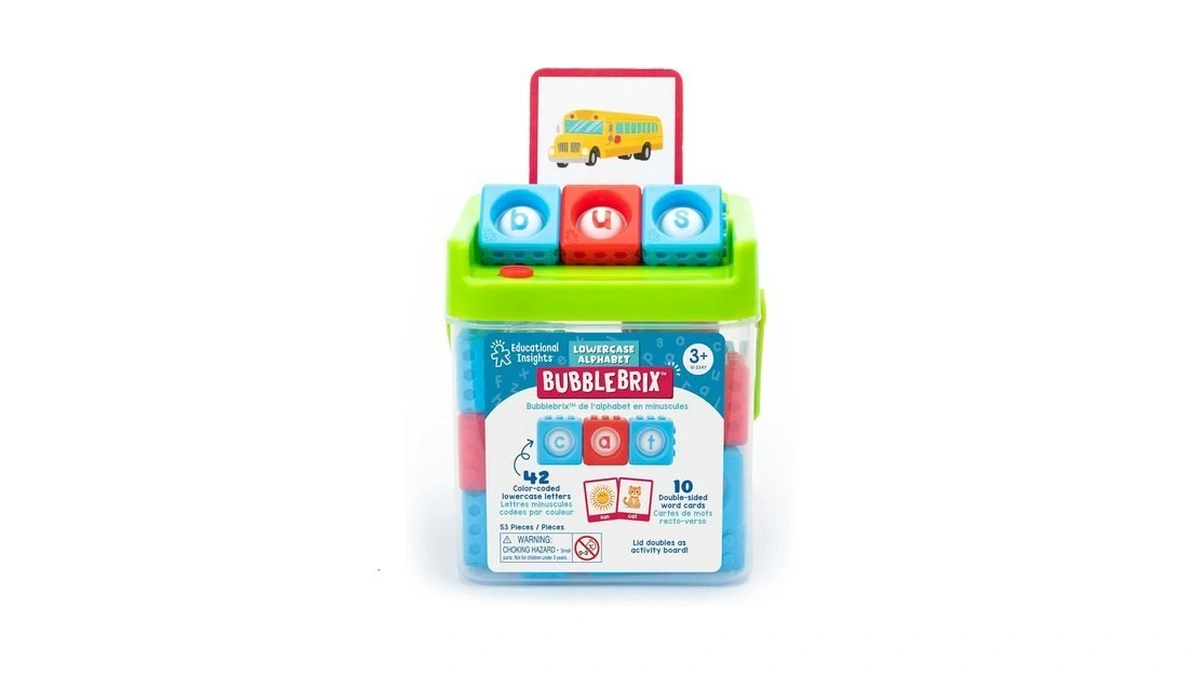 Educational Insights Lowercase Alphabet Bubblebrix