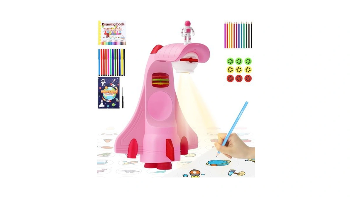 Kids Drawing Projector Toy Smart Art Sketcher Projector With 24