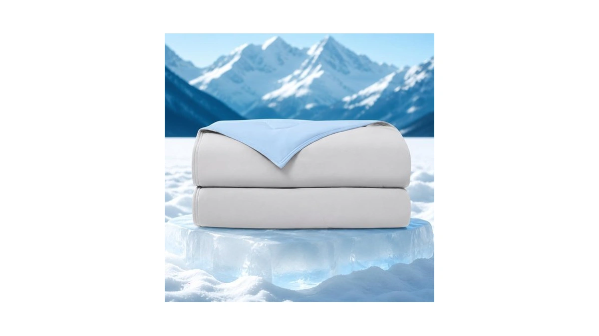 Wdcozy Cooling Comforter Queen Size, Qmax>0.4 Soft Blanket For Hot