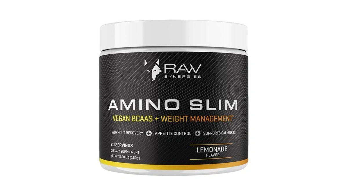 Raw Synergies Amino Slim, Lemonade, 20 Servings