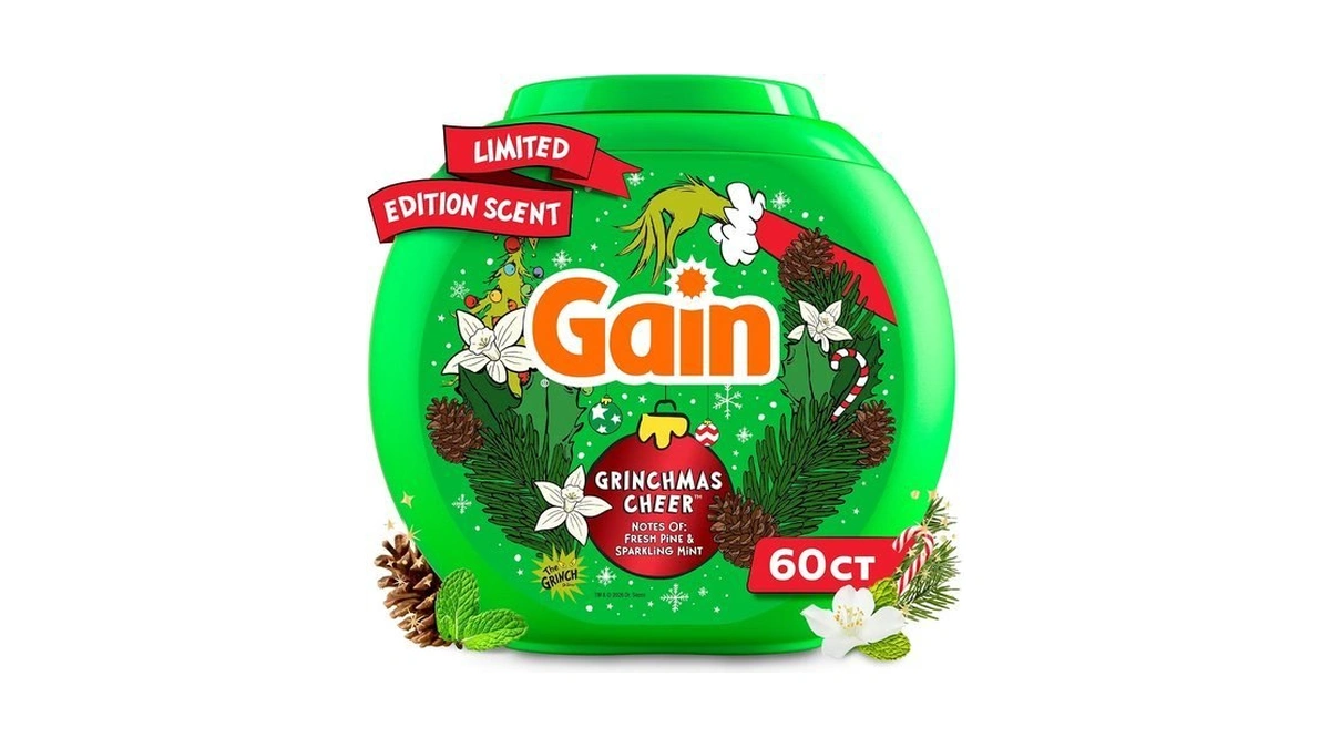 Gain Flings Liquid Washing Detergent Pods, Odor Defense + Color