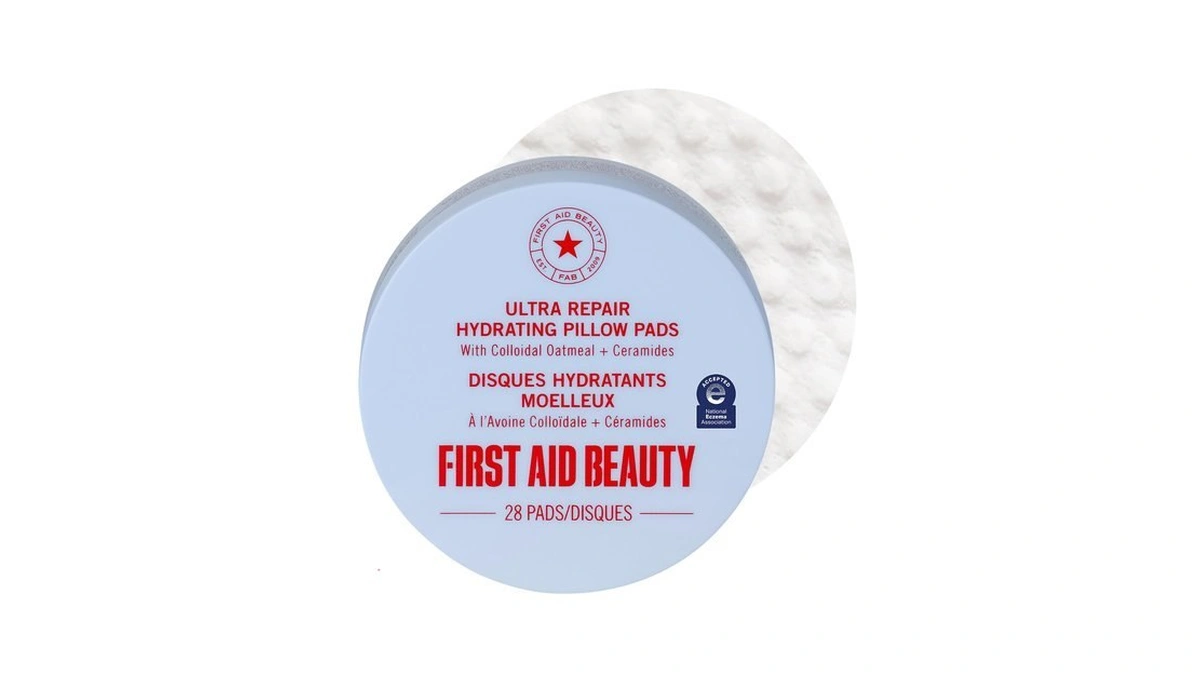 First Aid Beauty Ultra Repair Hydrating Pillow Pads, 28 Ct