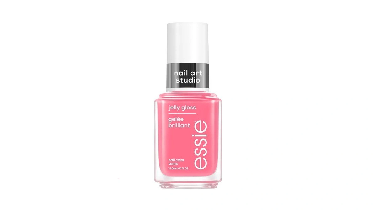 Essie Nail Art Studio Jelly Polish, Riviera Rush, Sheer Pink