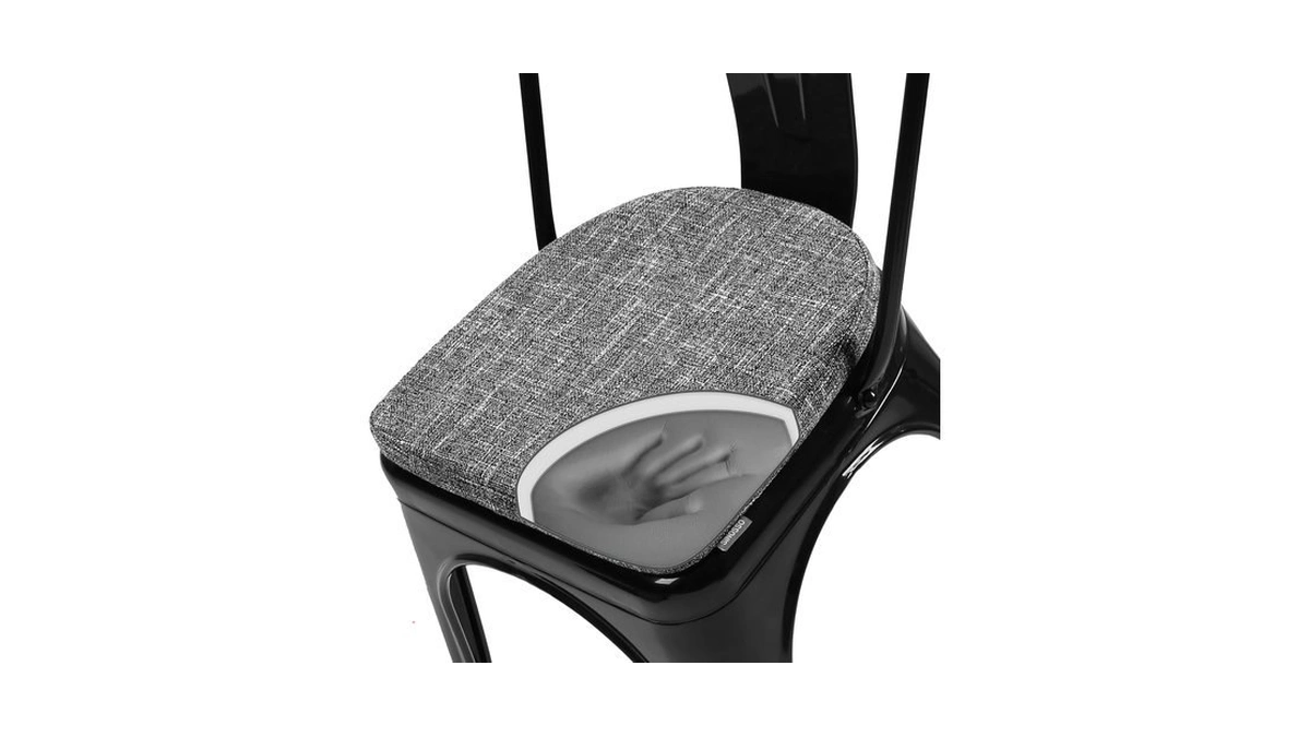 Sinosso Memory Foam 14" Metal Chair Cushion 1 Piece, Modern