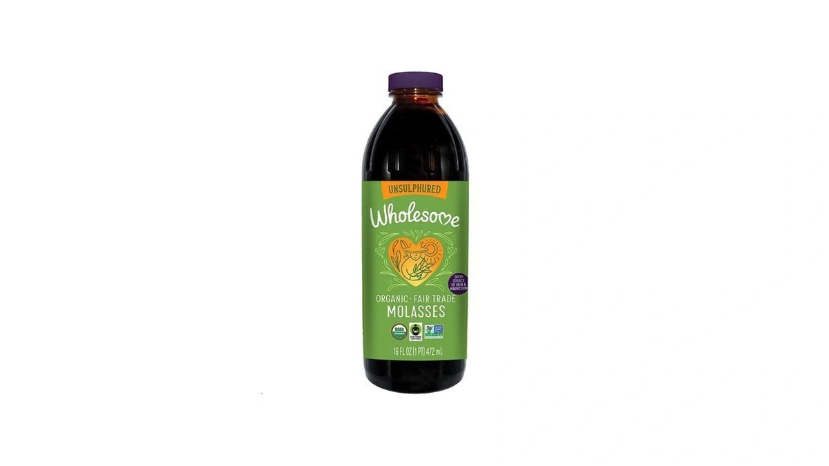 Wholesome Organic Blackstrap Molasses, 16 Oz, 1-pack