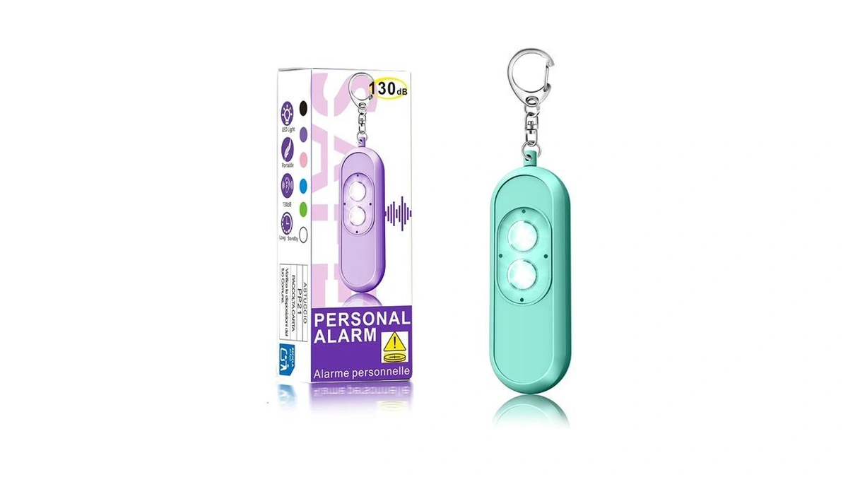 Personal Safety Alarm For Women, Safe Sound Loud Siren, Strobe