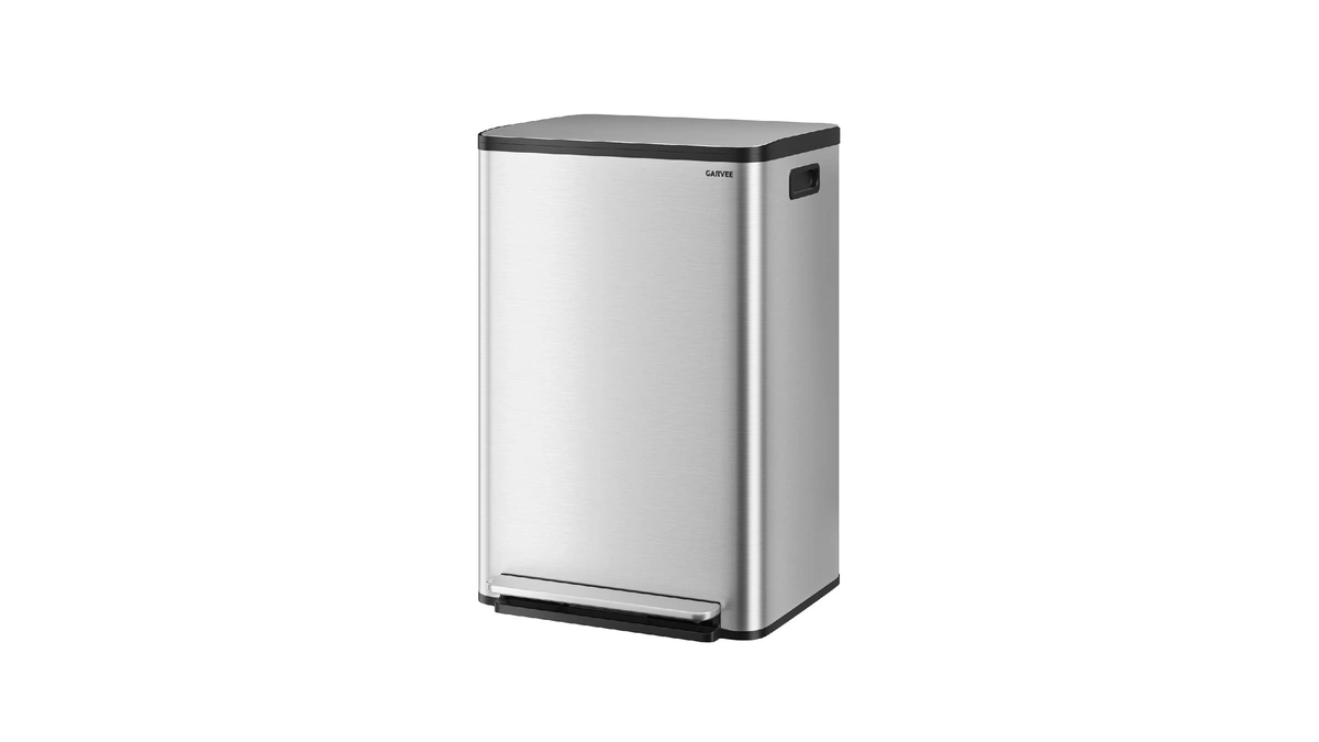 13 Gallon Trash Can Kitchen Garbage Bin With Removable Inner