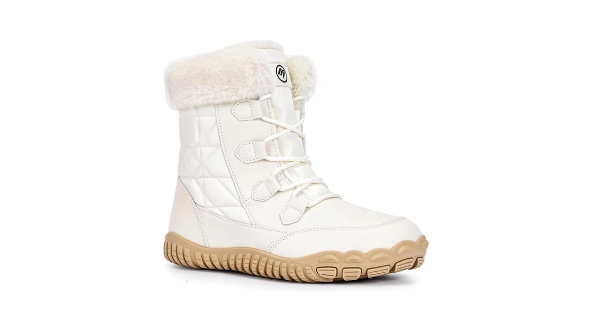 Fangarden Womenβs Winter Snow Boots Waterproof Mid Calf Booties