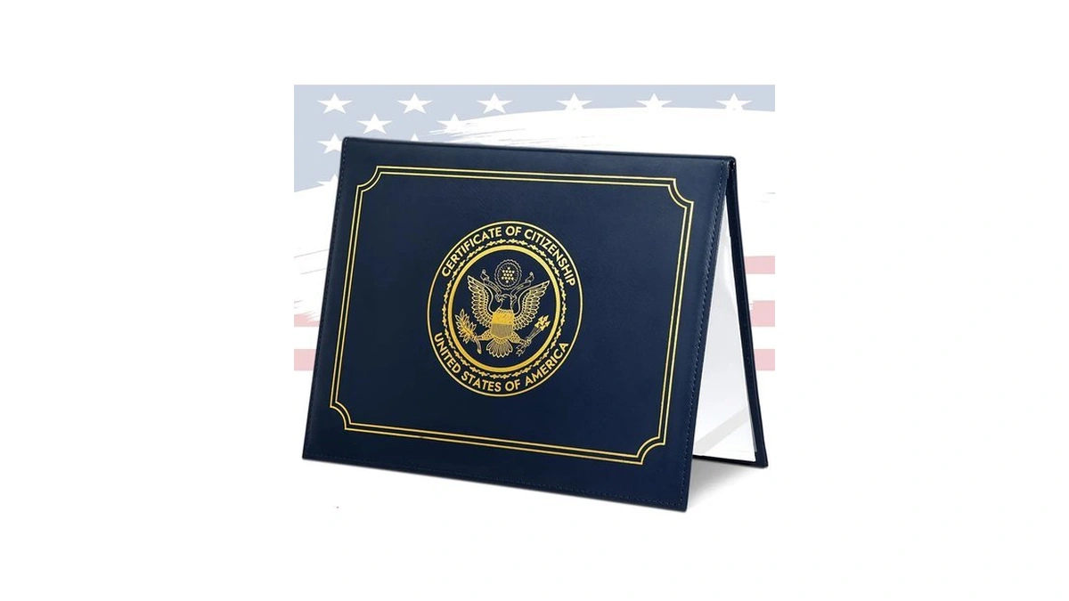 Us Citizenship Certificate Holder, Us Citizenship Gifts, Pu Naturalization