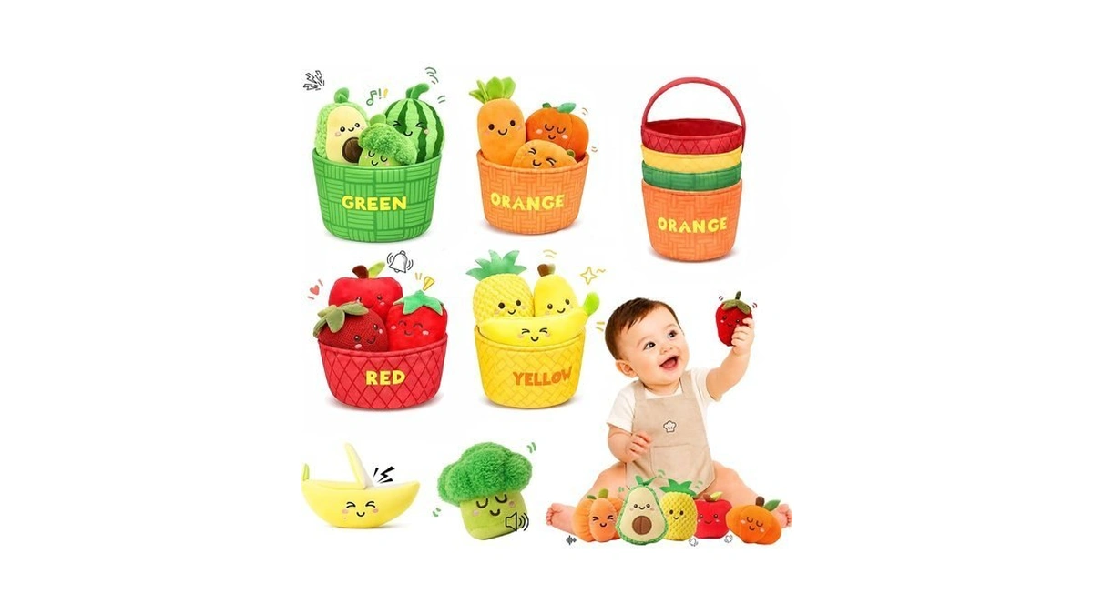 Baby Sensory Toys Montessori Toys For 1 Year Old 16pcs