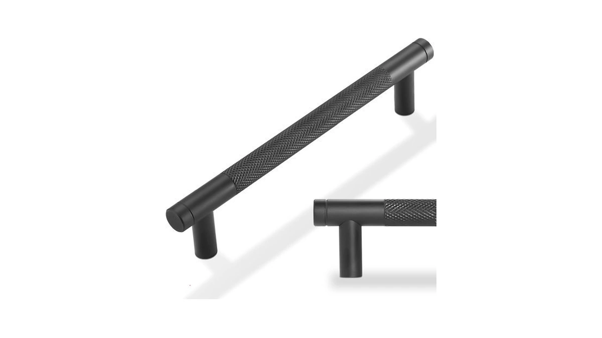 Povefonk 10 Pack 5 Inch Matte Black Kitchen Cabinet Handles