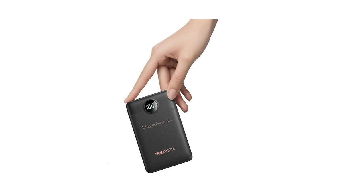 Veektomx 10000mah Mini Power Bank, 22.5w Fast Charger For Iphone