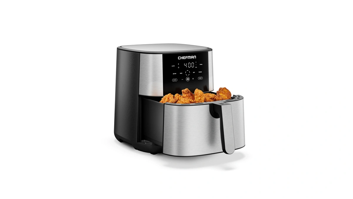 Chefman Air Fryer 8 Qt | Turbofry® 4-in-1 With 450°f