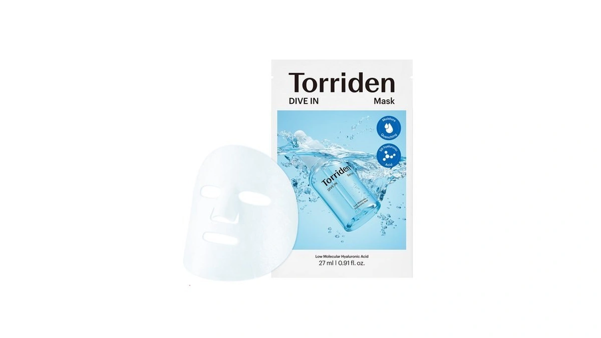 Torriden Dive In Hyaluronic Acid Facial Mask (10 Sheets) |