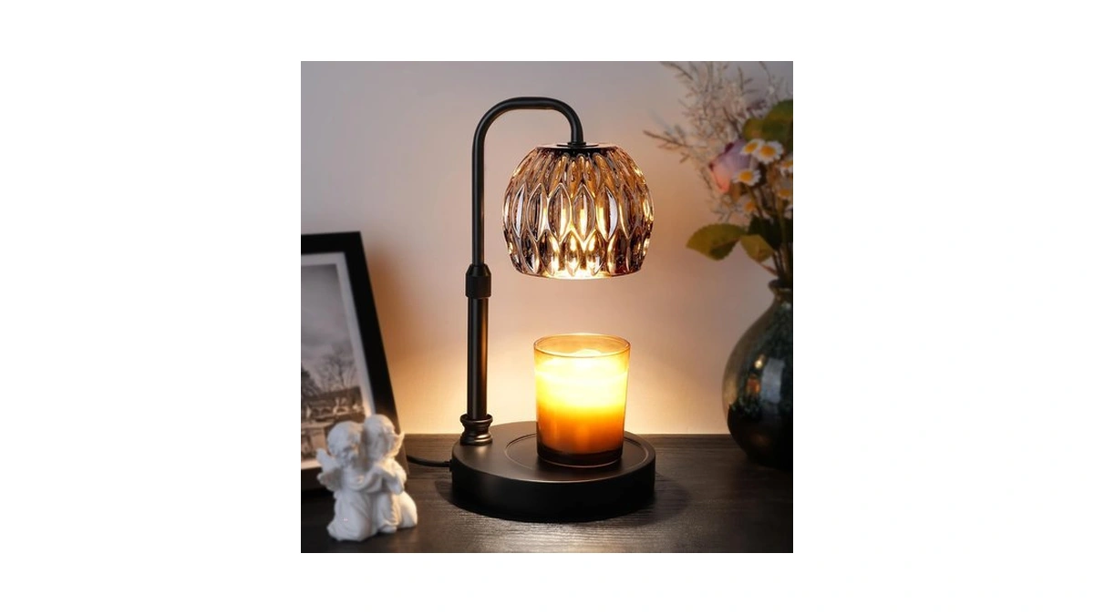 Hansanti Candle Warmer Lamp With Timer Dimmer, Adjustable Height Candle