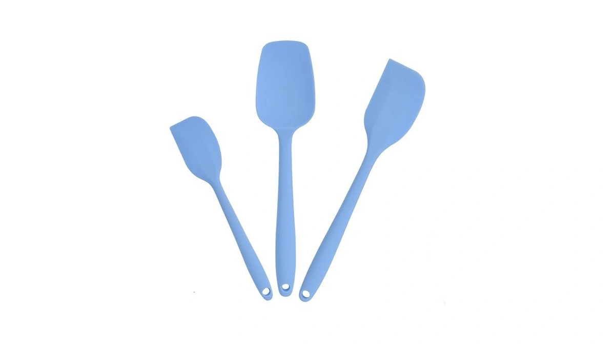 Silicone Spatulas Heat Resistant, Food Grade Rubber Spatula For Cooking