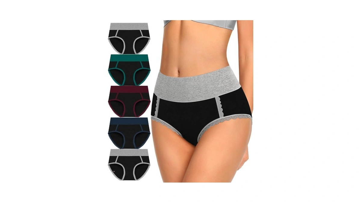 Dukawa Underwear Women Cotton Full Coverage Comfortable Briefs Soft Stretchy