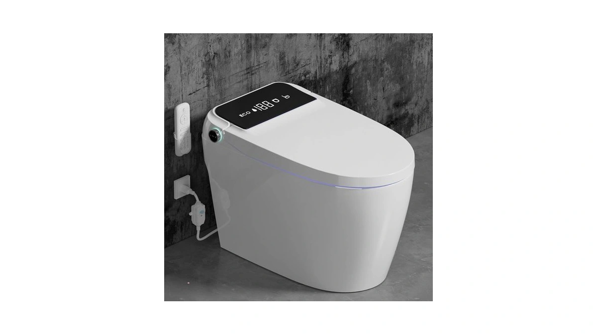 Loupusuo Luxury Smart Toilet Withwarm Water Sprayer And Dryer
