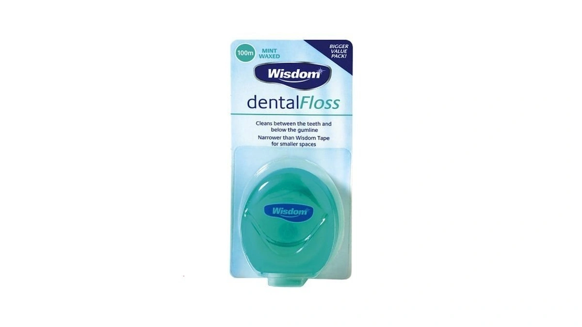 Wisdom Dental Floss (mint Waxed)