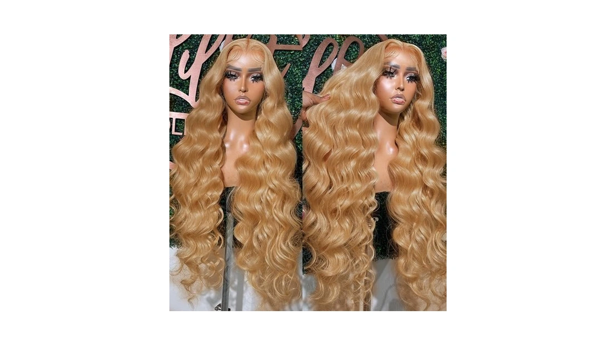 Umegood 250% Density Honey Blonde Wig Human Hair 13x6 Hd
