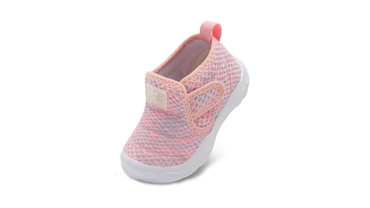 Qfh Toddler Shoes Comfortable And Flexible Child Sneakers Strap Closure