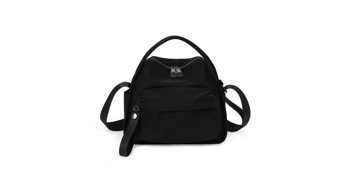 Ceutniz Elegant Solid Color Shoulder Bag For Women Casual Nylon