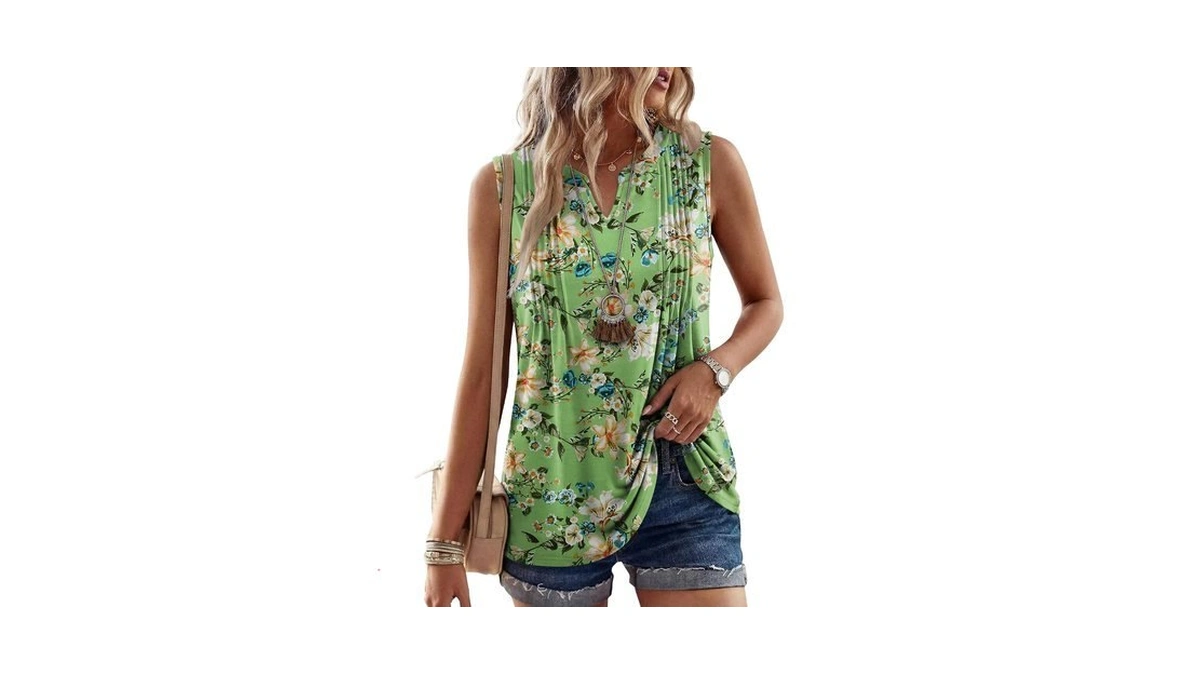 Kissmoda Womens Tank Tops Loose Fit Trendy Business Casual Outfits