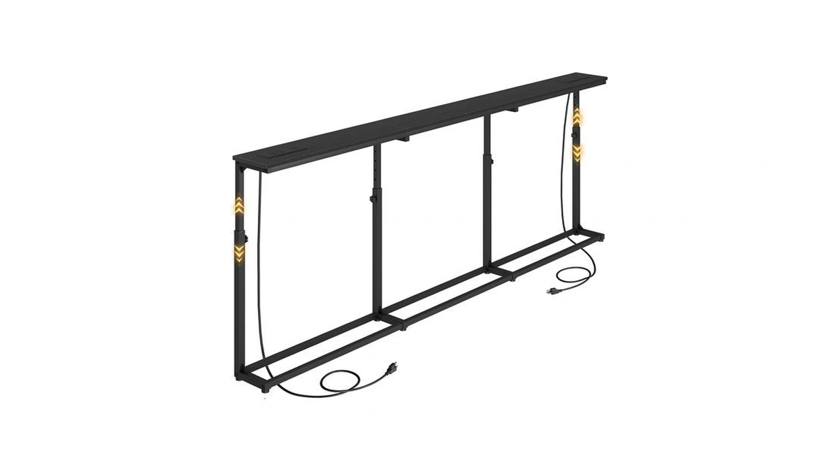 Hoobro 78.7 Inch Narrow Console Table, Skinny Behind Couch Table