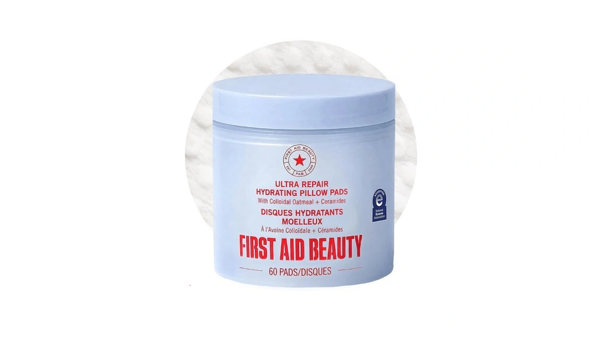 First Aid Beauty Ultra Repair Hydrating Pillow Pads, 60 Ct