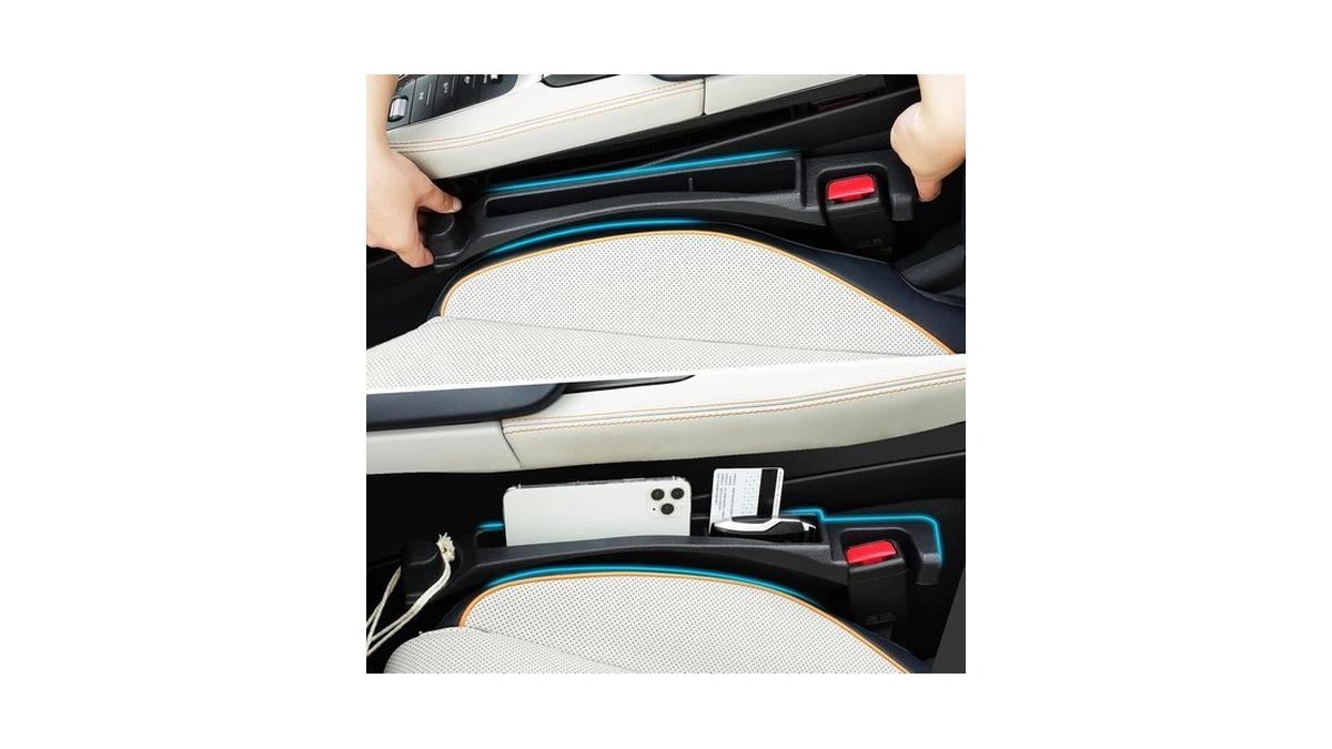 Cloud Pie Car Seat Gap Filler With Drop Prevention &