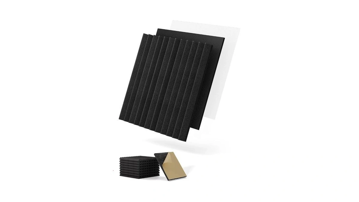 Topnaca Sound Proof Foam Panels For Walls Soundproof Dampening &