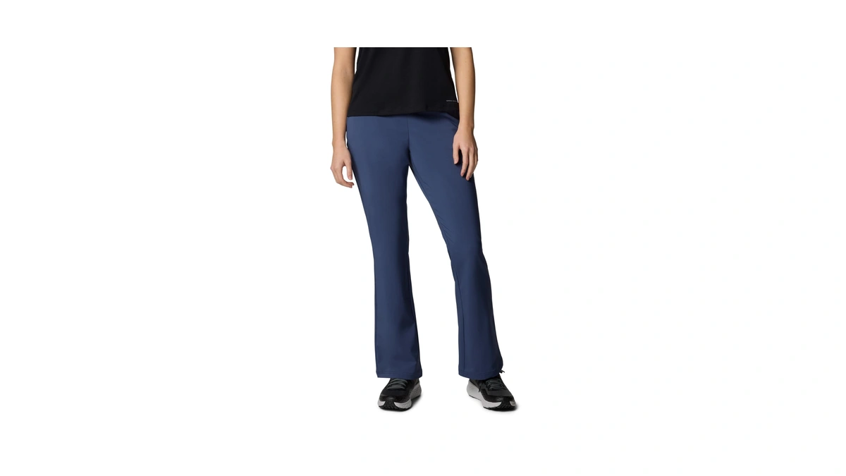Columbia Womens All Seasons Bootcut Pant, Nocturnal, X-small Long