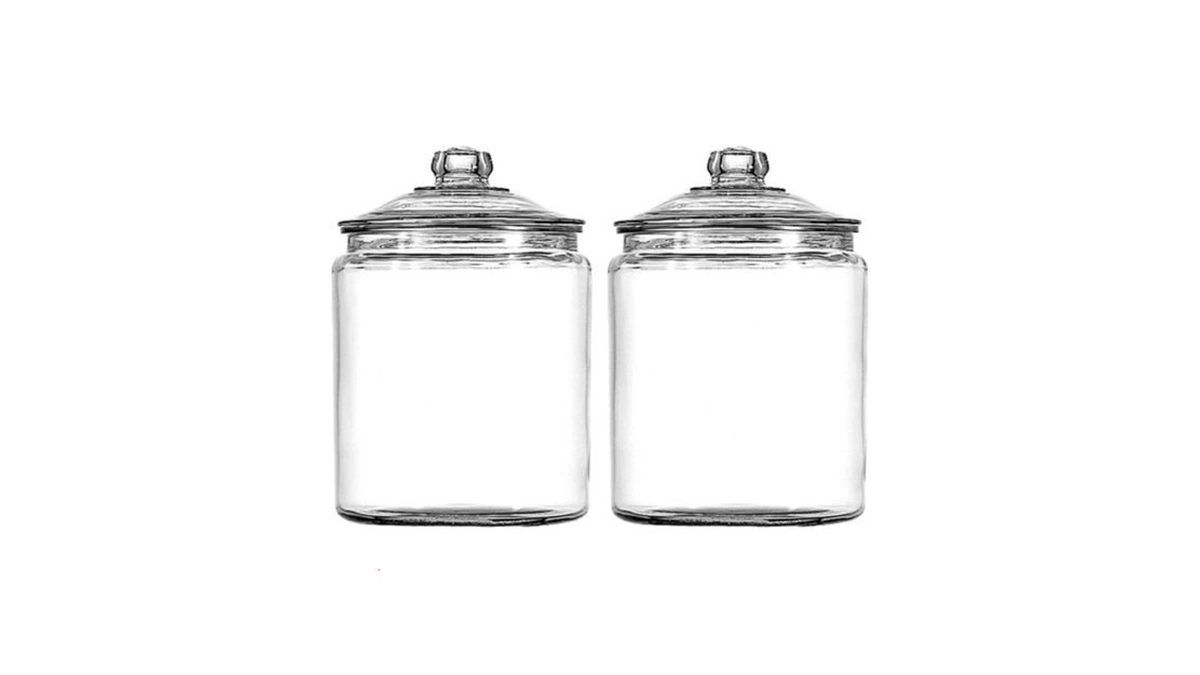 Anchor Hocking Heritage Hill 1 Gallon Glass Jar With Lid,
