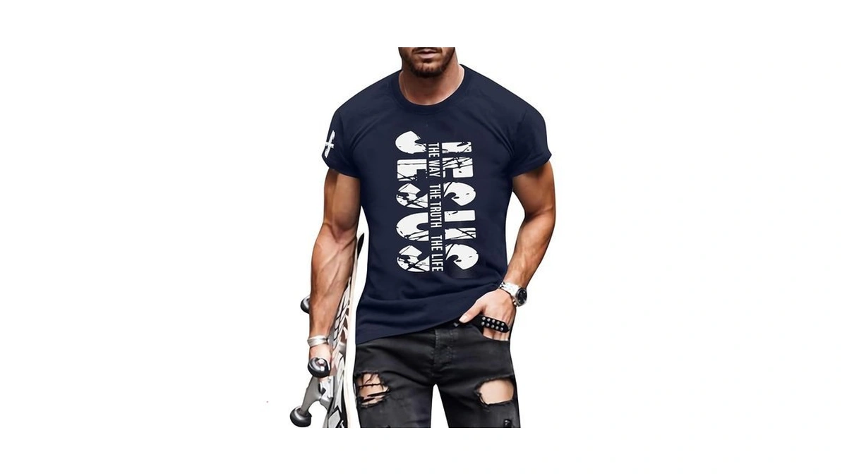 Christian Shirts For Men God Faith Shirt Christian Faith Cross