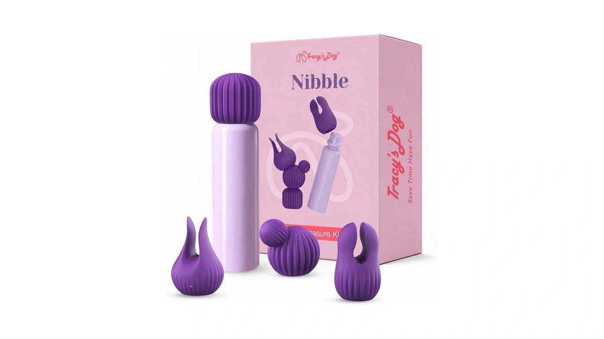 Tracy's Dog Bullet Vibrator Kit, Adult Sex Toy With 4