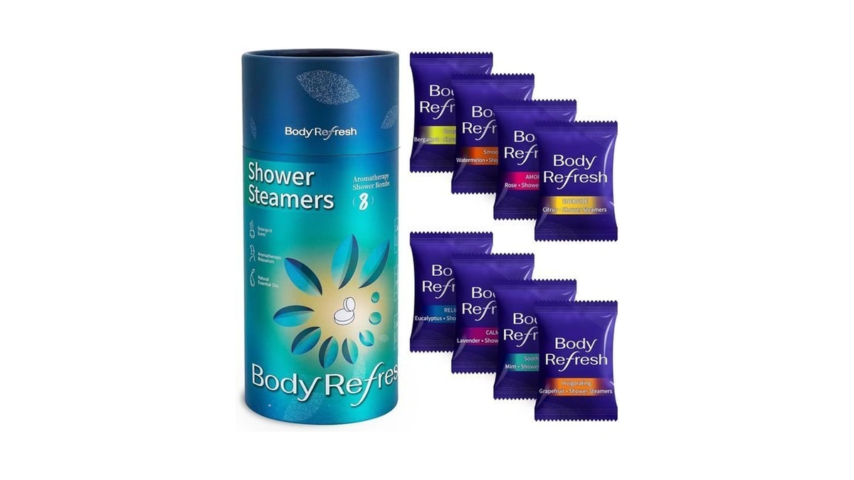 Shower Steamers Aromatherapy 8 Pack - Stocking Stuffers For Men