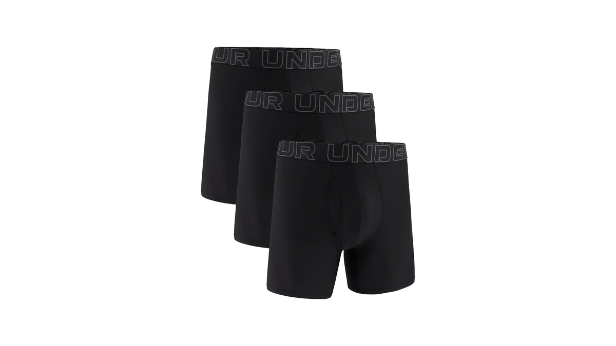 Under Armour Men's Tech Mesh Brief Underwear, 6" Inseam, 3-pack,