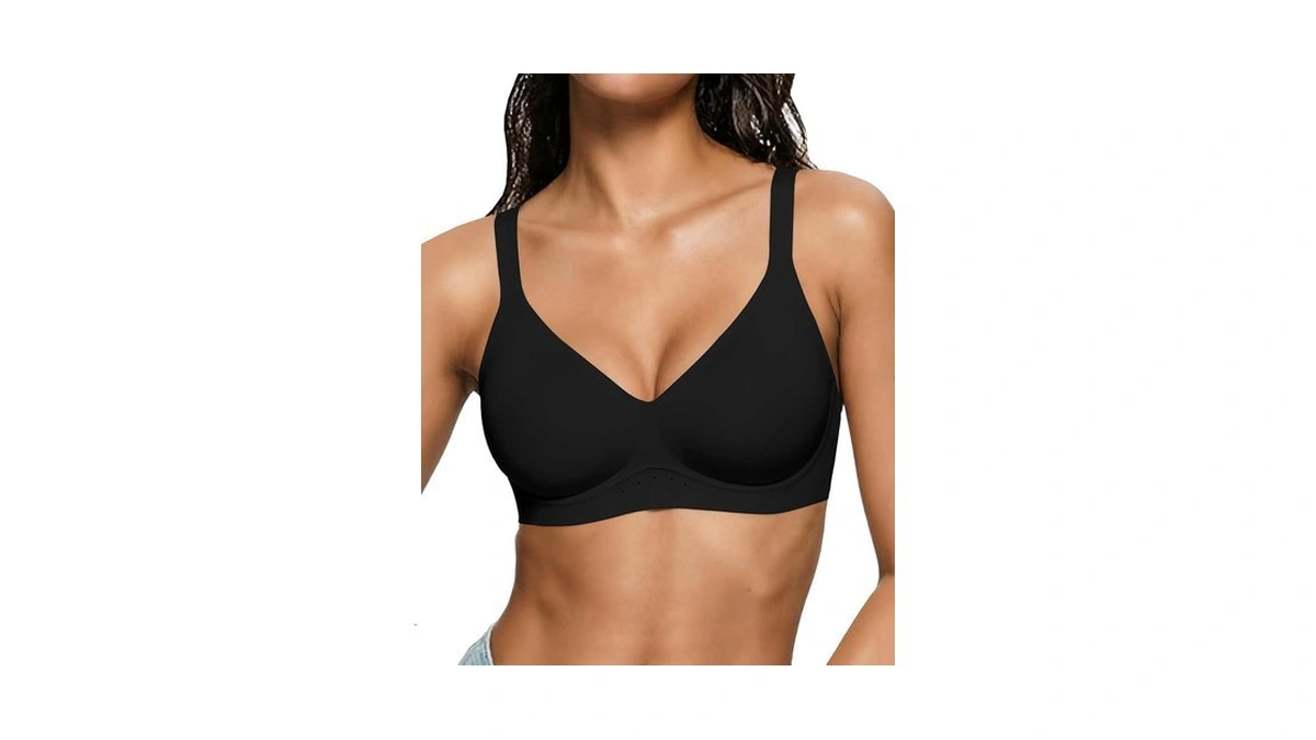 As Fairy Womens Wireless Jelly Bra Wirefree Seamless Bra Pure