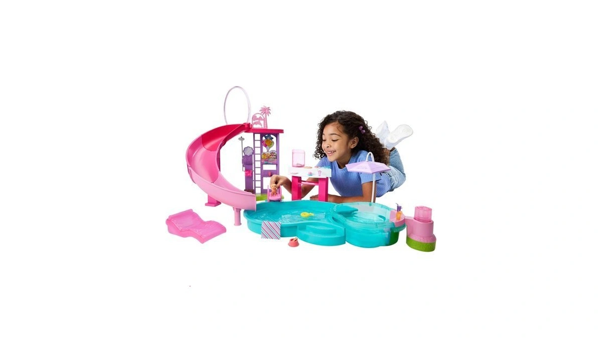 Barbie Dream Pool Playset And Themed Accessories