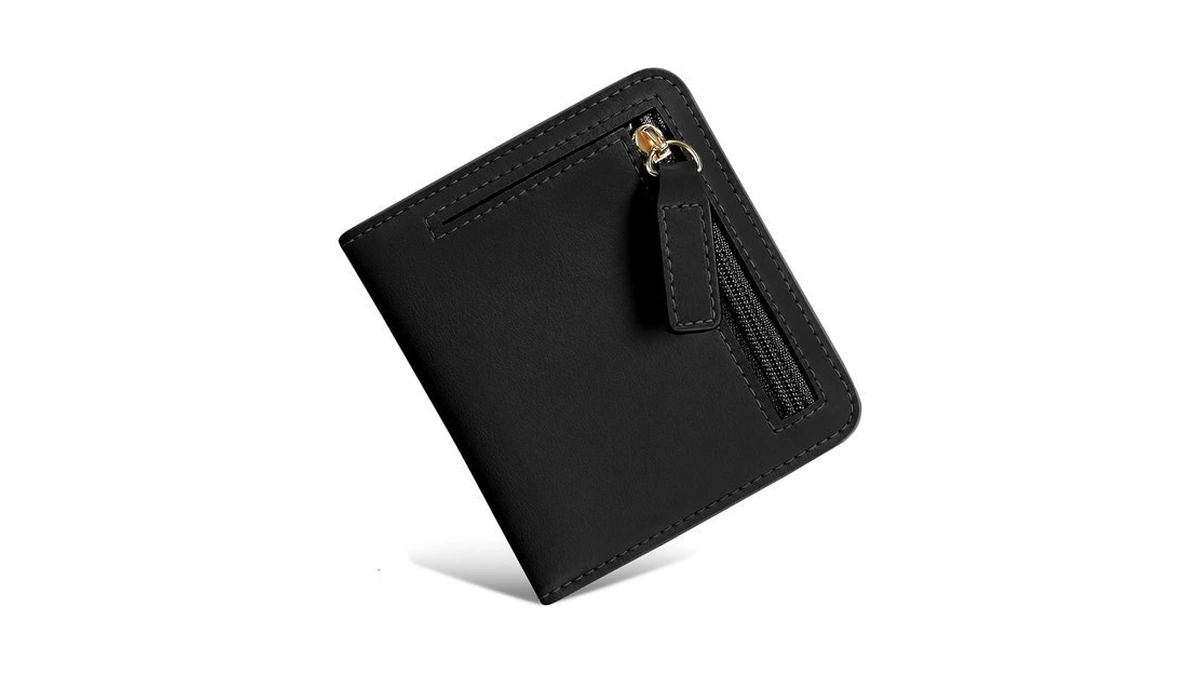 Xzvxzv Small Wallet Women Rfid Blocking Leather Bifold Compact Card