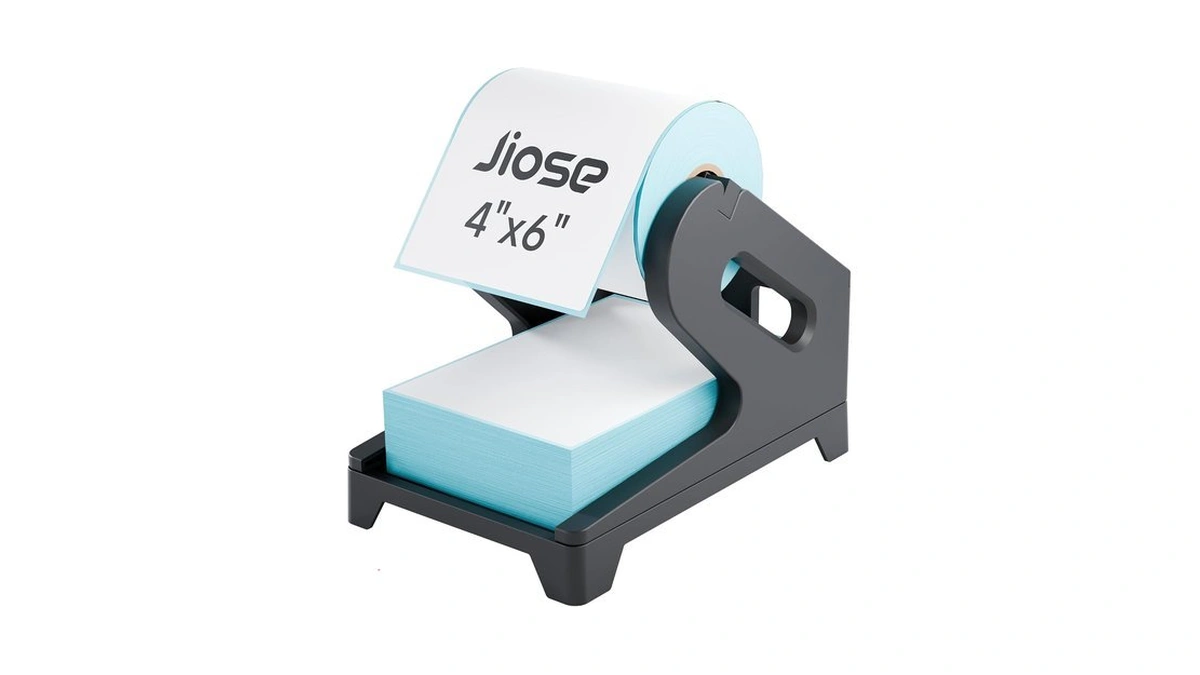 Jiose 4x6 Label Holder - Work With Desktop Thermal Printer