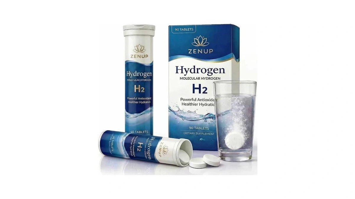 Zenup Hydrogen Water Tablets,h2 Molecular Hydrogen, Contain Magnesium And Hydrogen